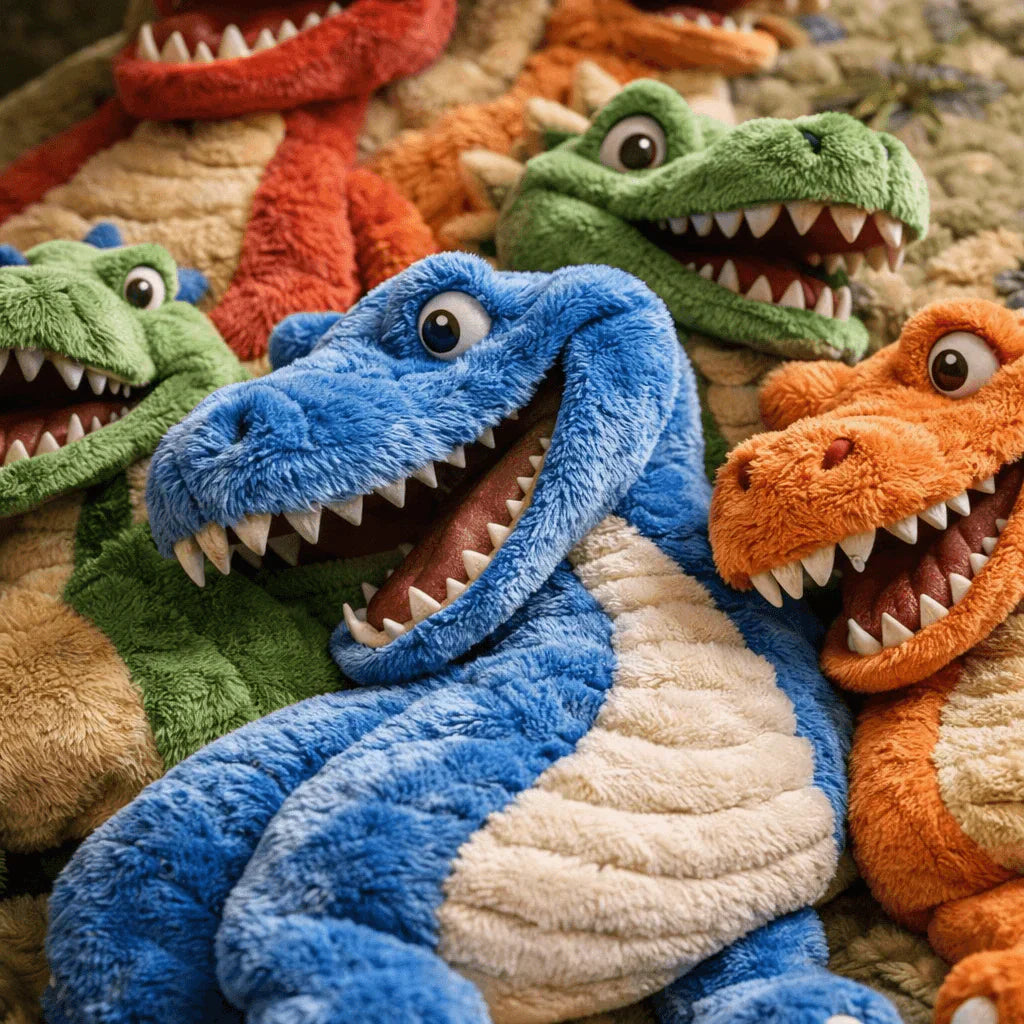 Manta Dino 3D De Algodón